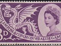 Great Britain 1958 Queen Elizabeth 3 D Violet Scott 338. Inglaterra 338. Uploaded by susofe